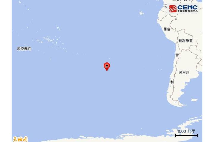 2024年2月22日东太平洋海岭6.3级地震