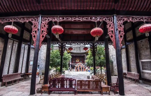<p>石阡万寿宫景观