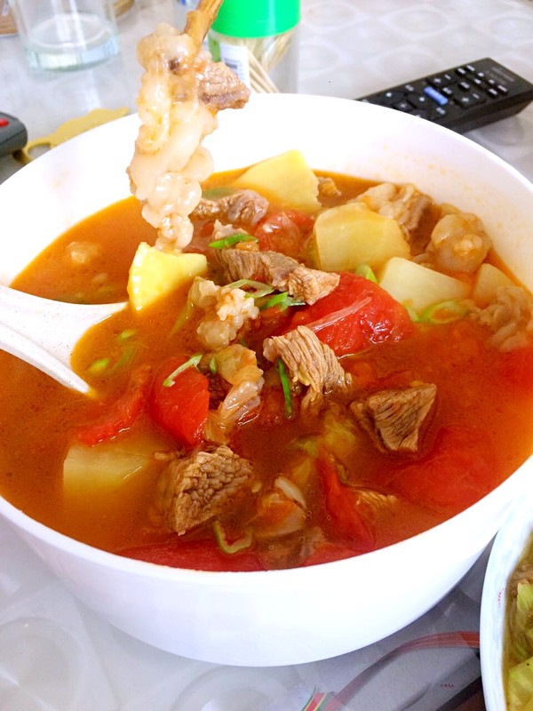番茄牛肉土豆汤