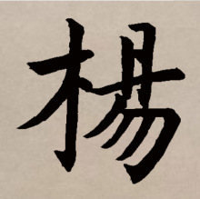 杨（汉语汉字）_百度百科
