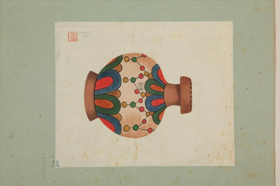 民国西藏"花瓶"器物画
