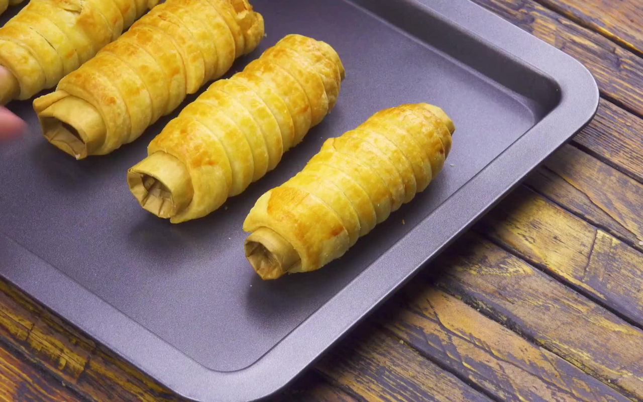 黑椒牛柳奶酪卷