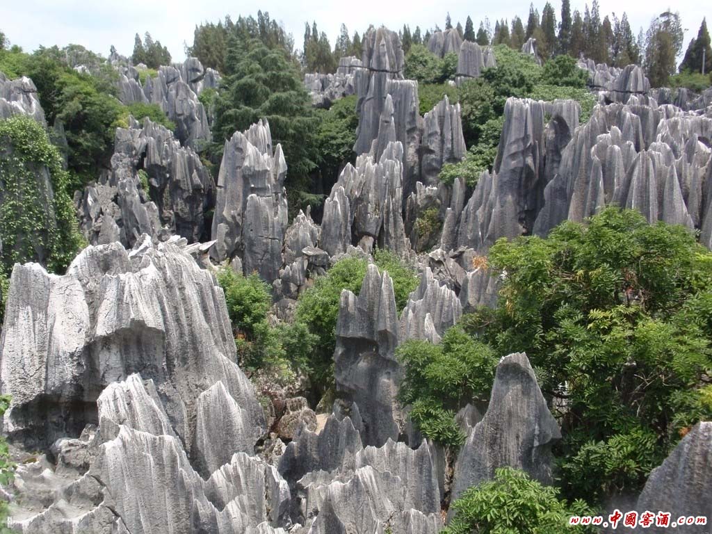 研究岩石溶解的机理和过程,主要研究内容有岩溶地貌景观,包括地表形态
