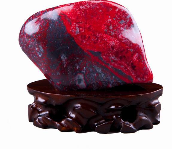 内蒙古巴林鸡血石