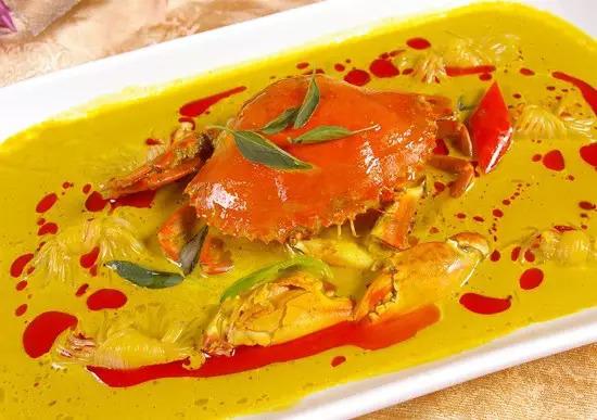 椰汁咖喱辣蟹