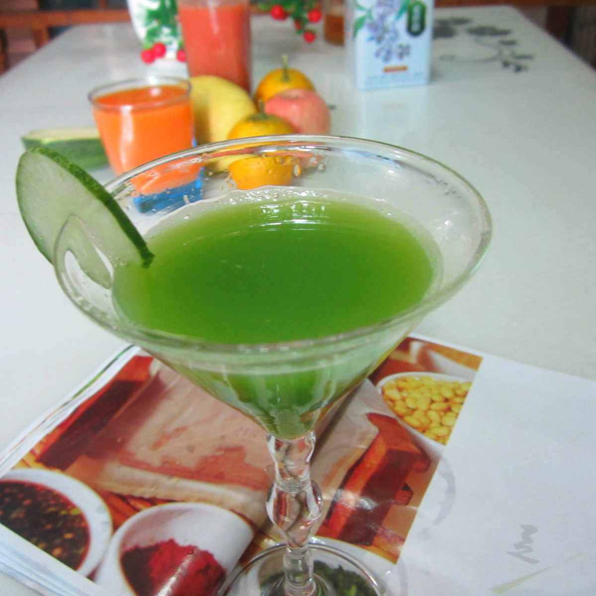 冰镇蜜汁茉莉苦瓜