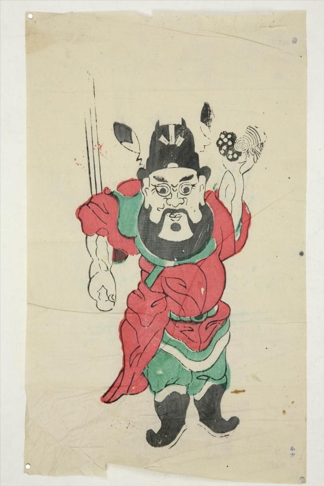 民国江苏钟馗年画