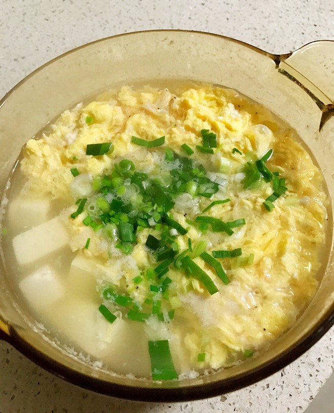 瑶柱肉碎豆腐汤