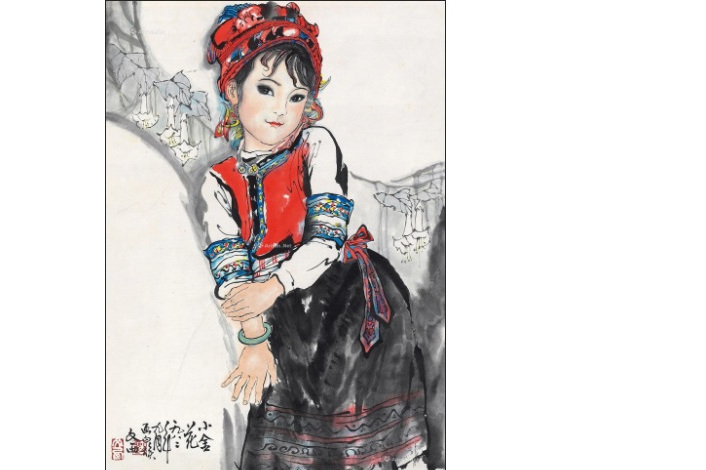  p data-id="t5hewsqv5ykd">《小金花》是刘文西创作的一幅中国书画, 