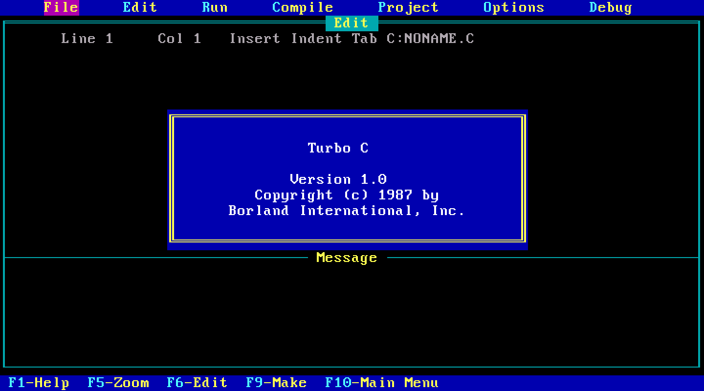 turbo c
