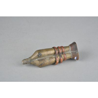 民国初小火药铜铳