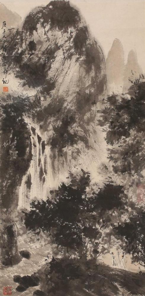傅抱石作品