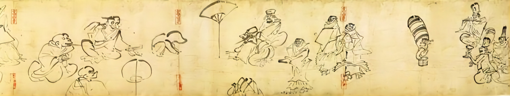 鸟兽人物戏画_百度百科