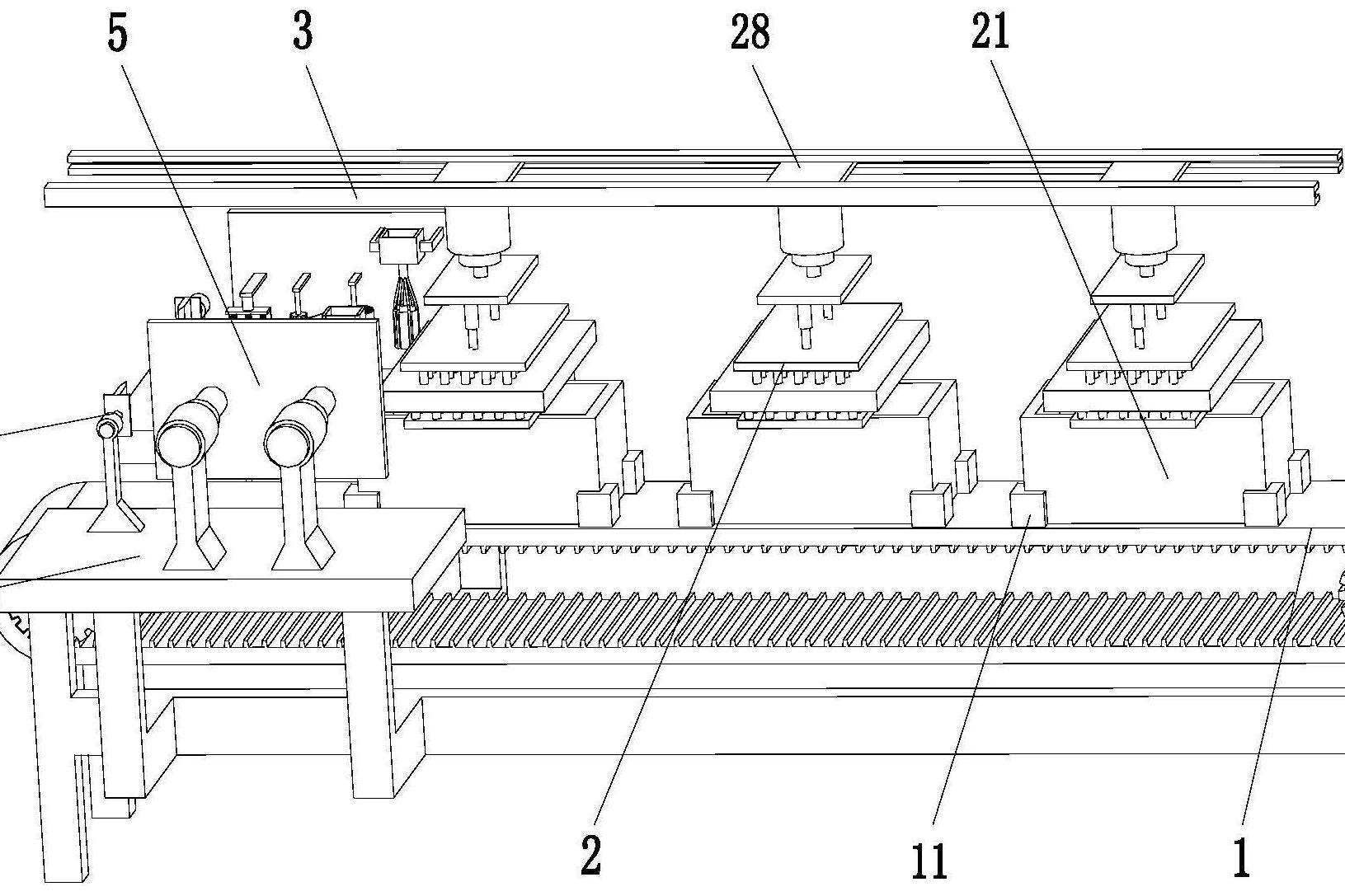 一种胶合板制造自动化封边机