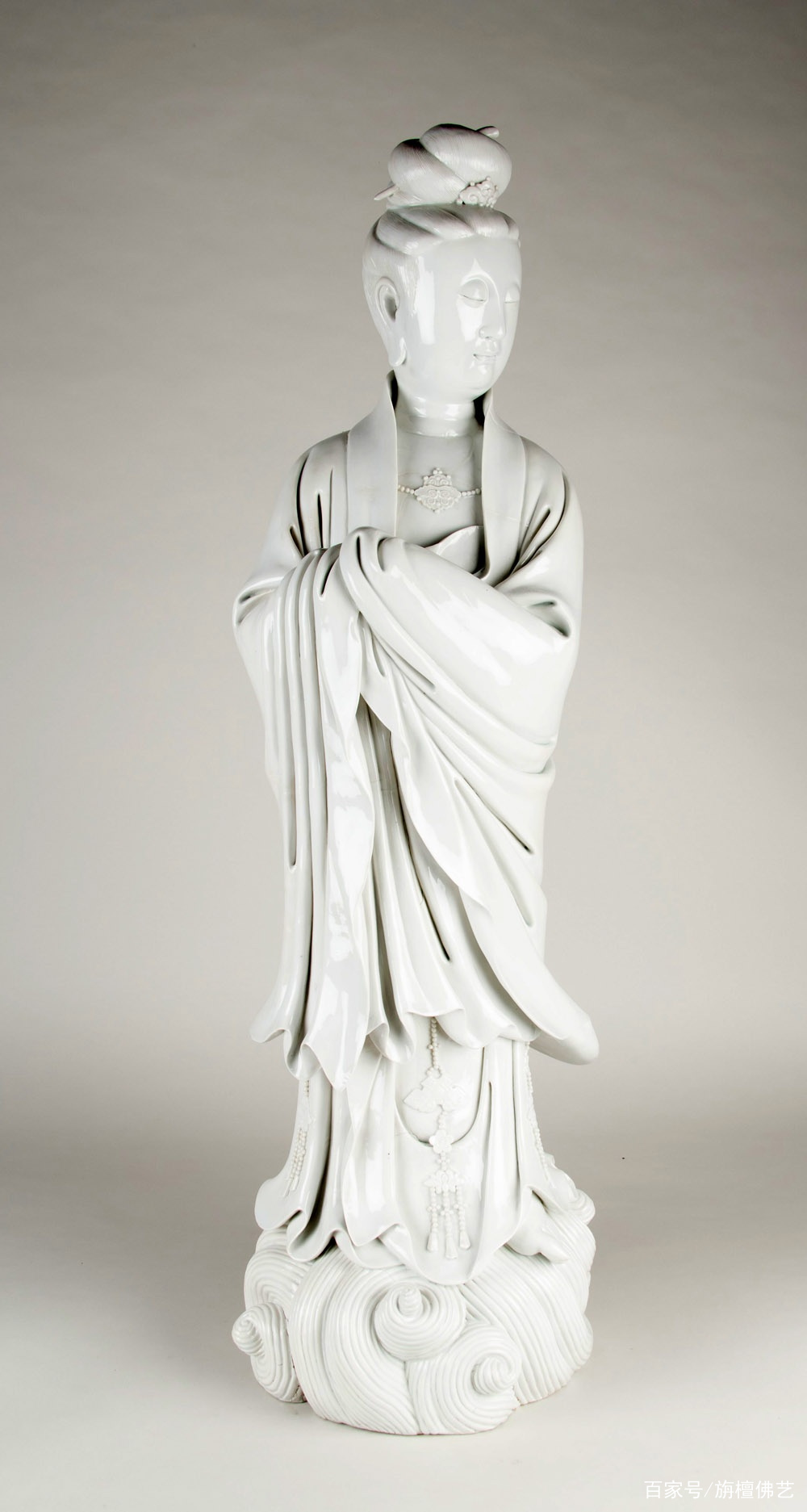 令人窒息的圣洁之美，世界各地收藏的德化白瓷观音像_百科TA说