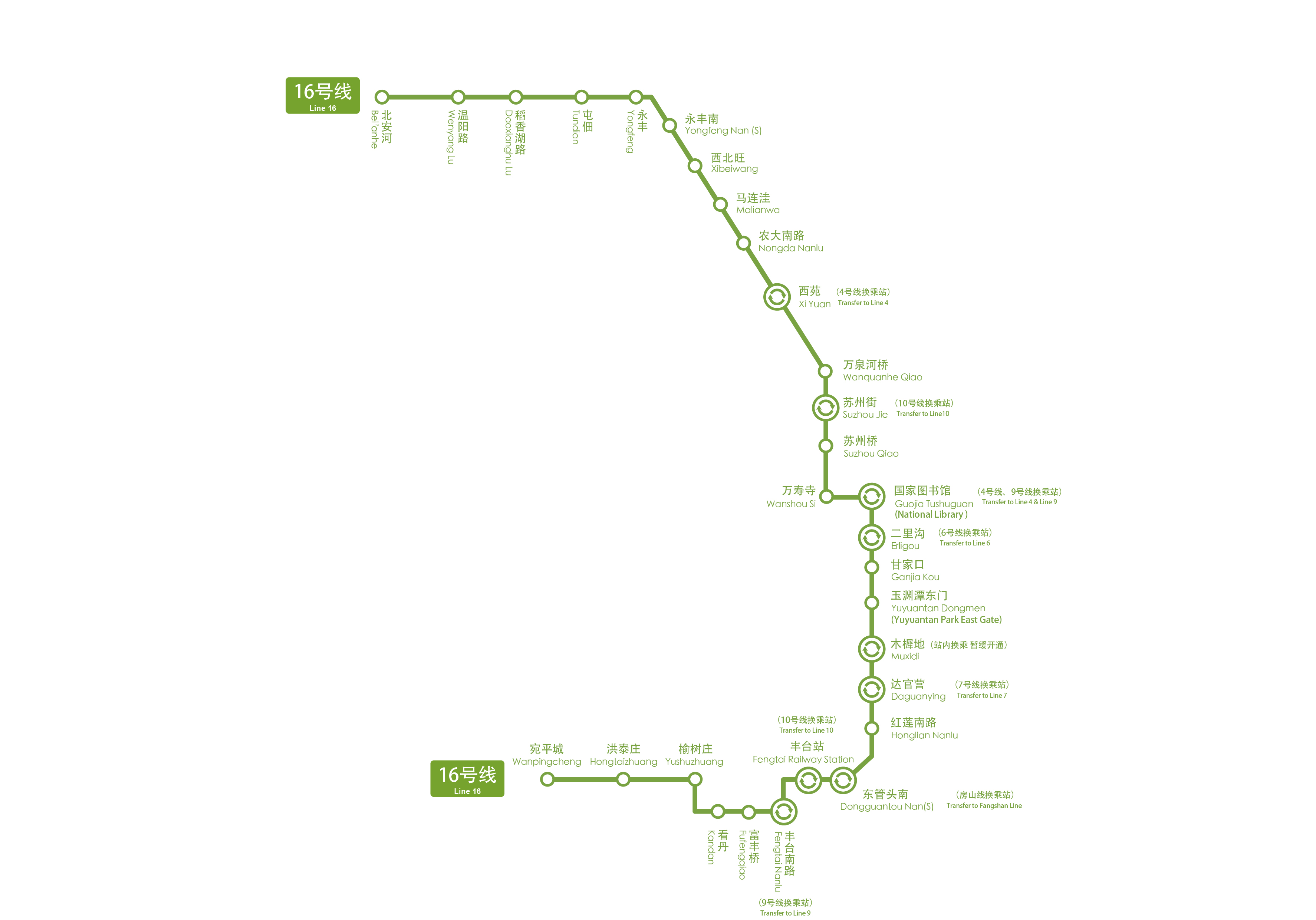 北京地铁16号线