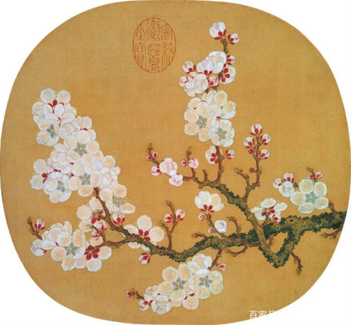 中国古美術 宋代 趙昌款 花鳥画 掛軸 絹布 肉筆 唐物 書道 国画 名家画作 赵昌：鸟语花香，生动传神！_百科TA说