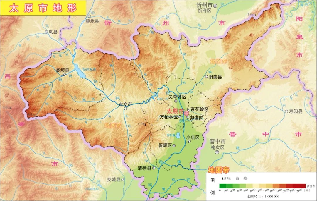 山西省是如何划分晋北、晋中、晋南的？_百科TA说