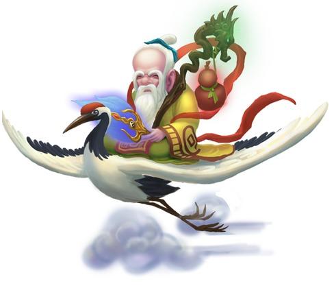  p>南极仙翁,为中国古代神话仙人,是古典小说及电视剧中衍生出来的