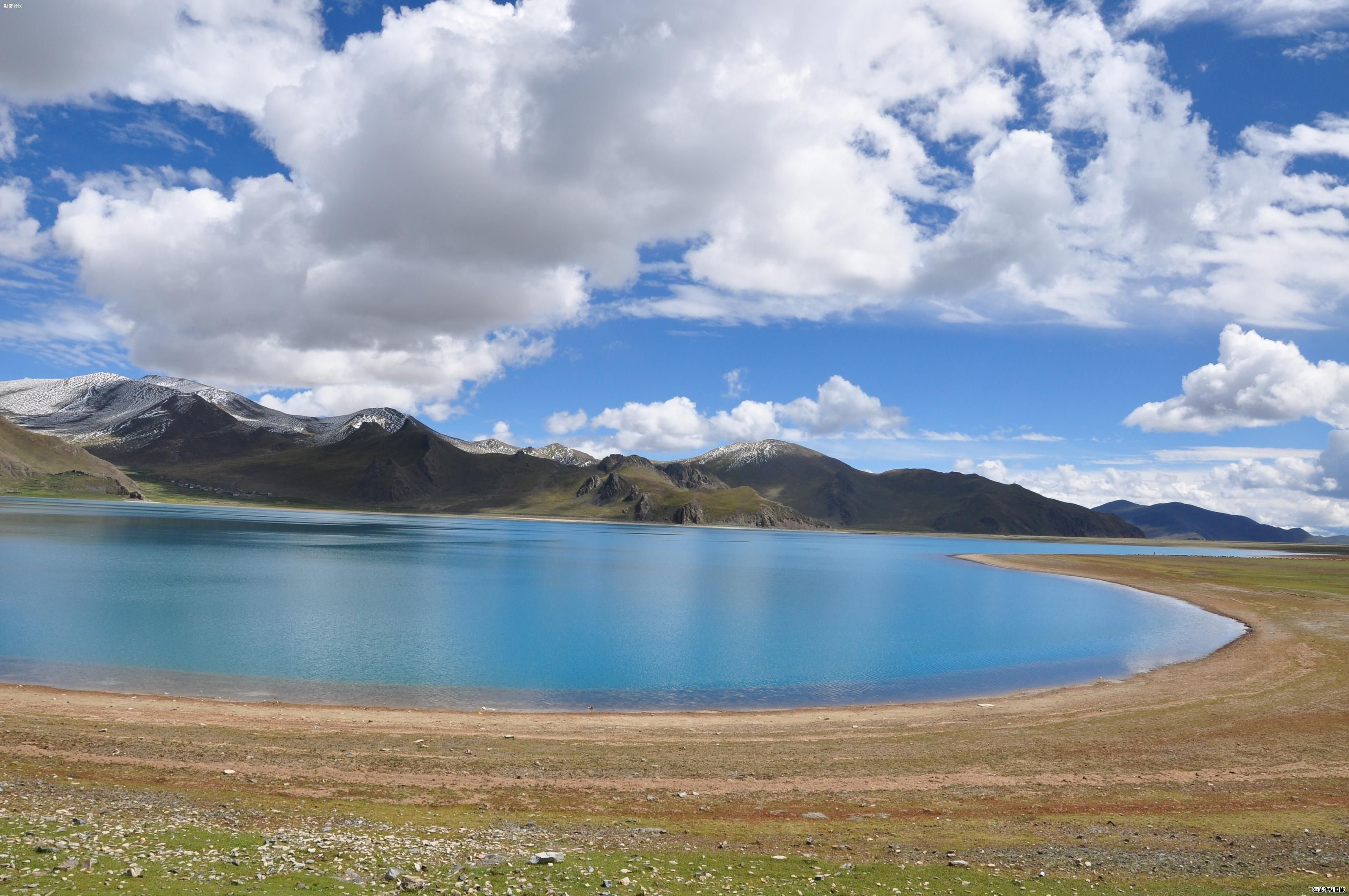  p> b>羊卓雍措 /b>(yamdroktso),有的人简称羊湖(并非 a target="