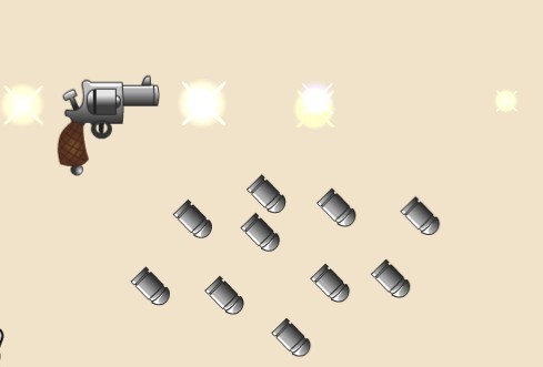《十颗子弹》是一款益智小游戏,游戏大<span