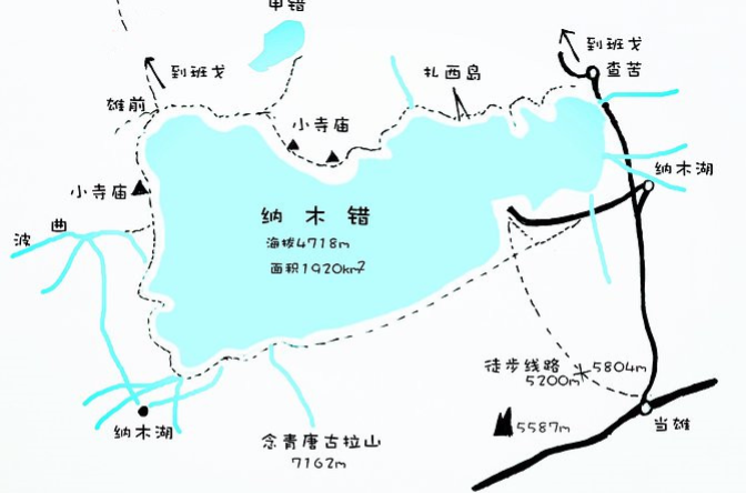 拉萨-纳木错