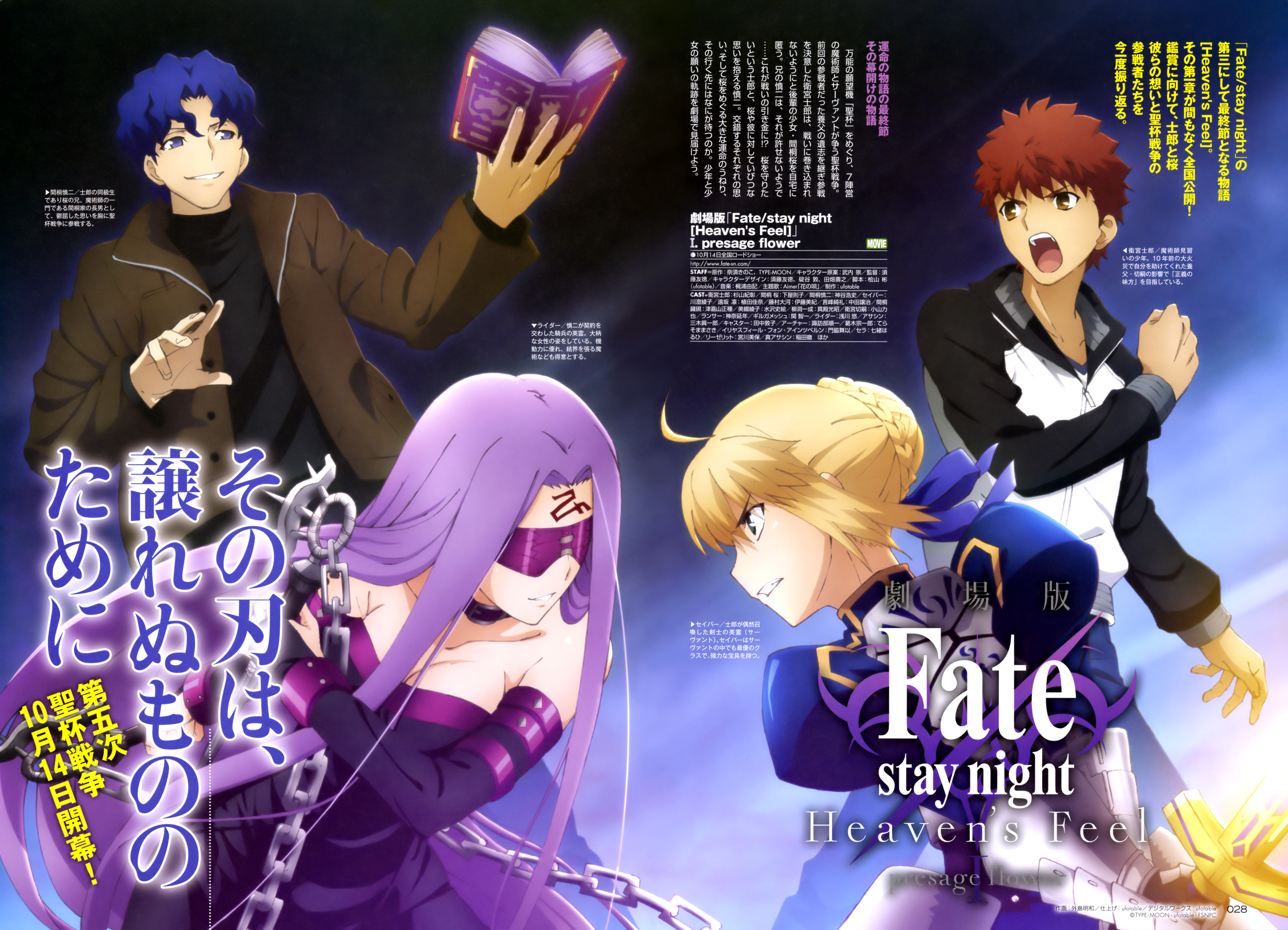 fate/stay night heavens feel剧场版