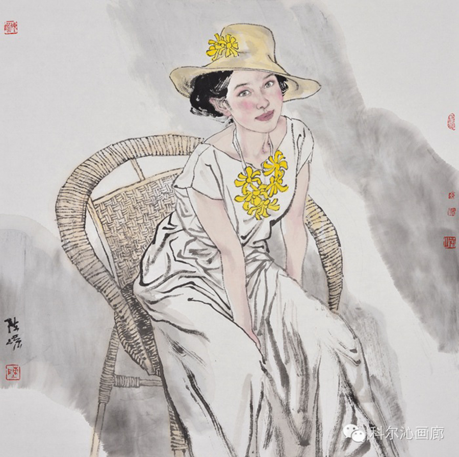  p>陈嵘,1958年11月出生于内蒙古通辽市,毕业于中央美术学院国画系