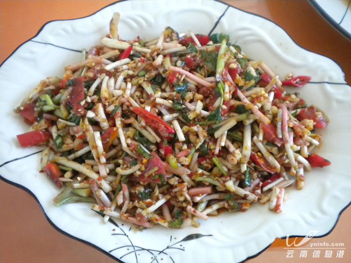  p>凉拌折耳根是一道 a target="_blank" href="/item/菜品/4983316"