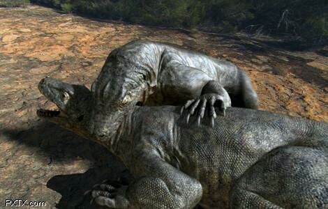  p>古巨蜥(学名:varanus poesty)又名巨齿蜥,是一种已 a href="#"