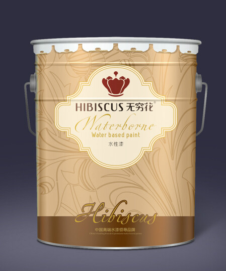 无穷花水性户外木器漆
