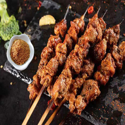 铁板羊肉串