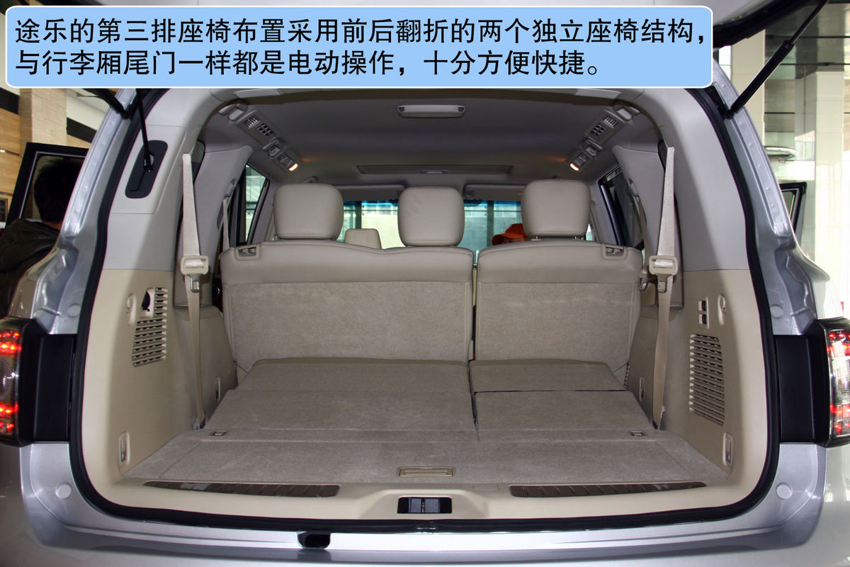  p>途乐(patrol)是日产汽车首款全尺寸suv,第六代在2010年初发布.