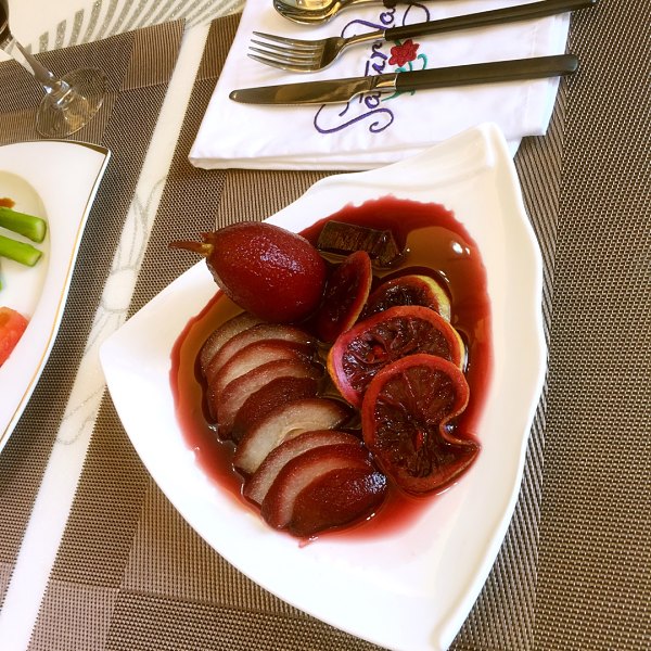 法式红酒烩啤梨