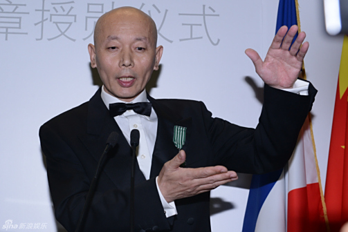 葛优获法国骑士勋章