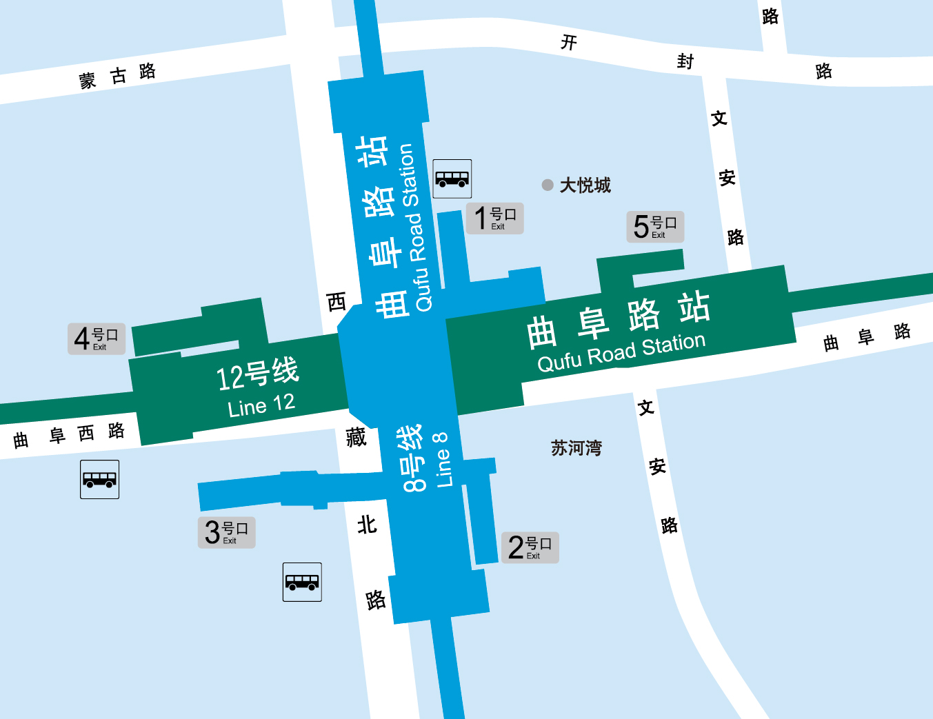 上海地铁曲阜路站