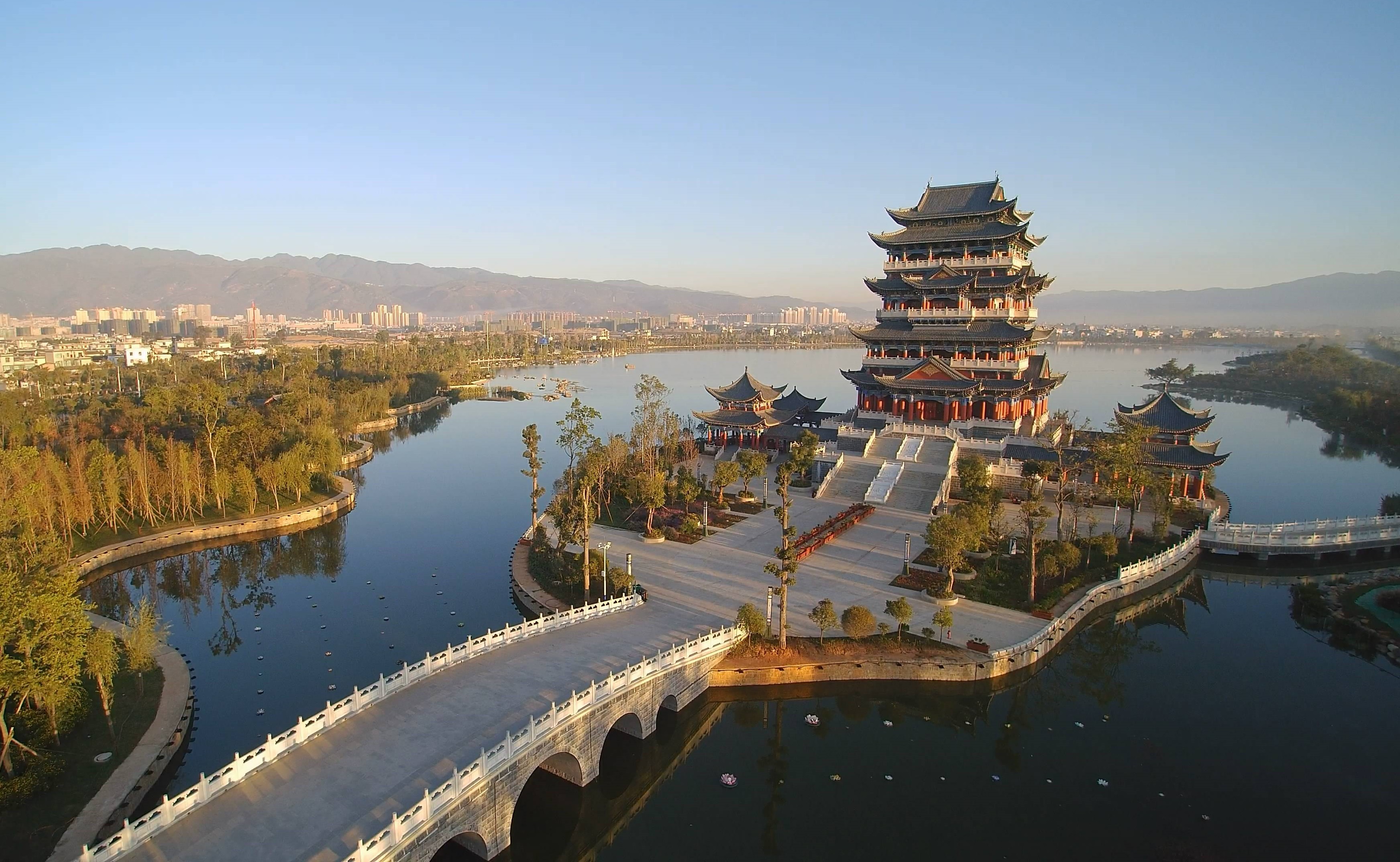 云南保山青华海国家湿地公园