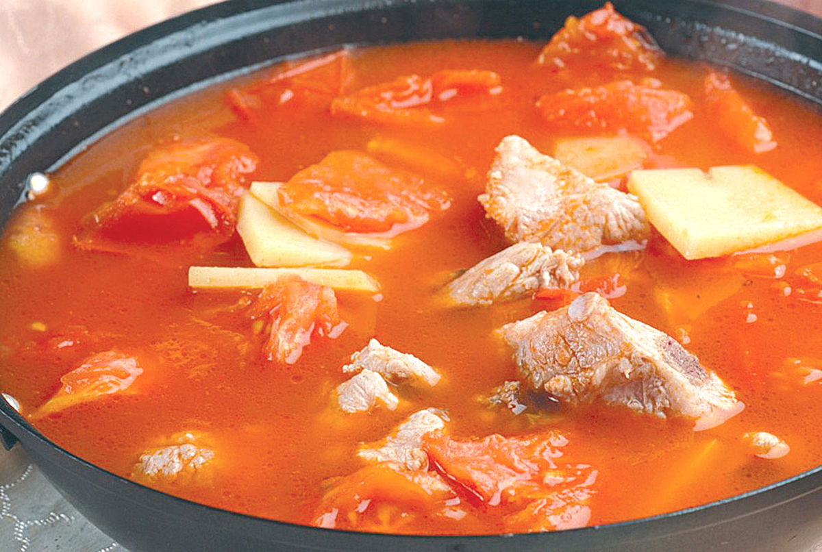 番茄土豆炖排骨