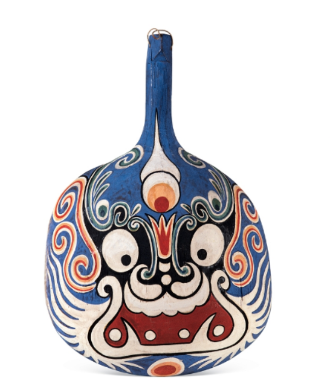 徐州社火马勺马元脸谱