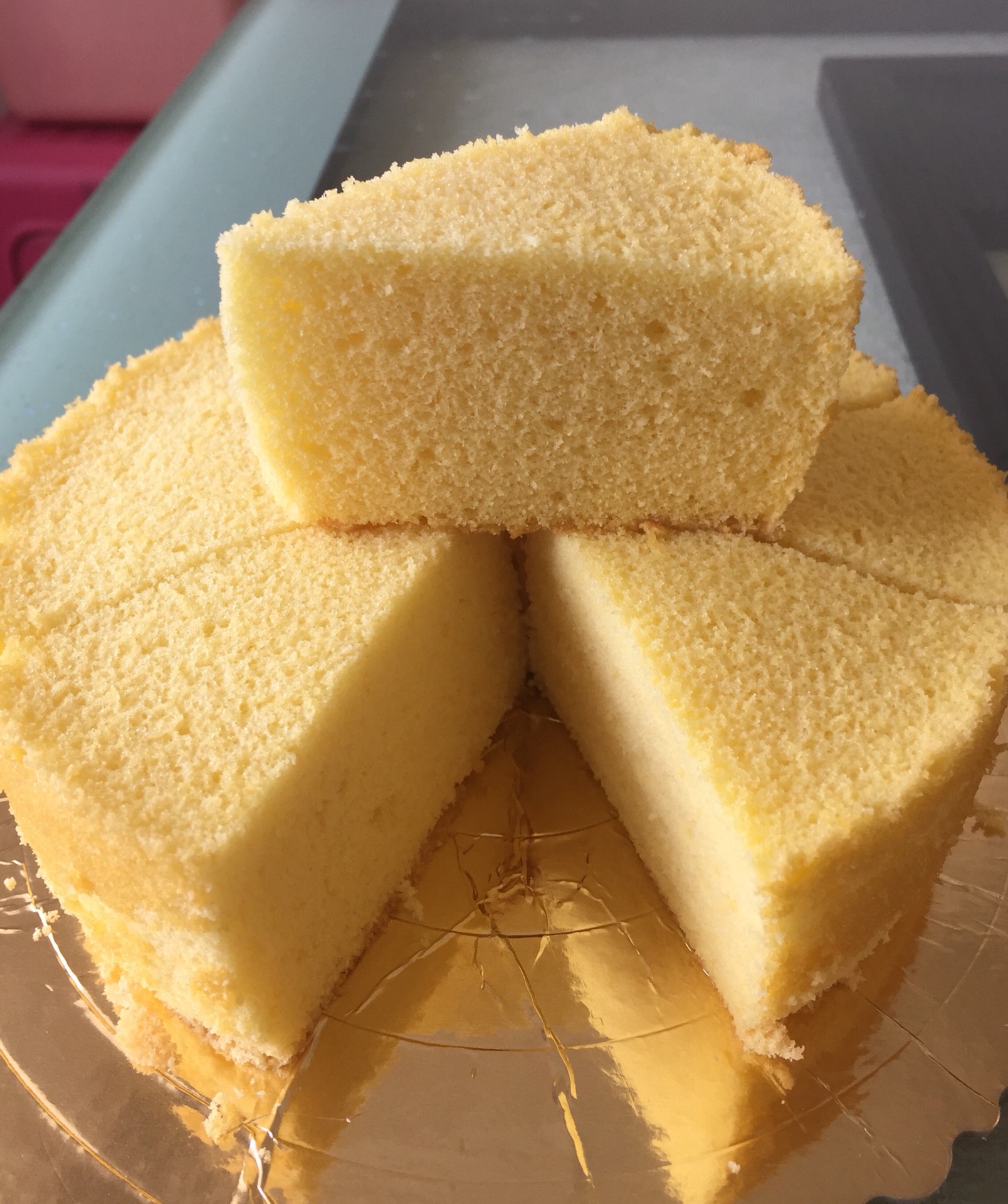 全蛋海绵蛋糕8寸