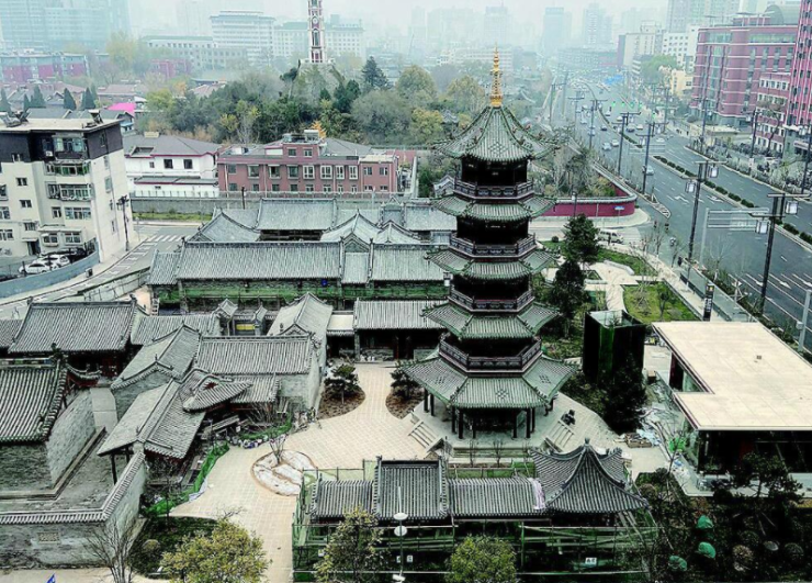  p data-id="sququqgvax4r">太原古圆通寺,历时8年修缮,于2021年11月