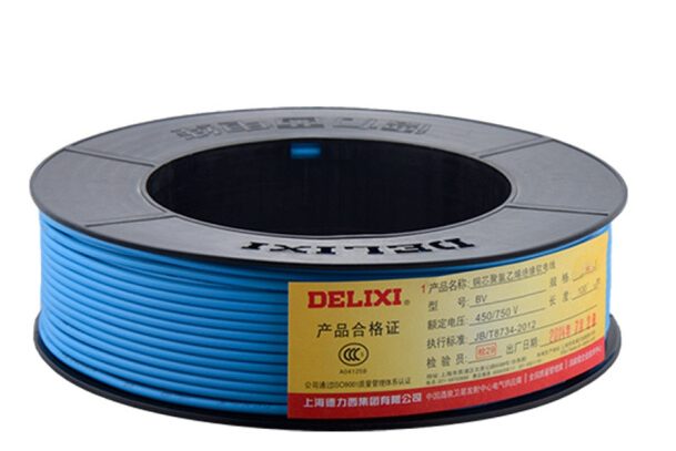  p>德力西bv6是一款产于中国大陆的电线,商品毛重是3.4kg. /p>