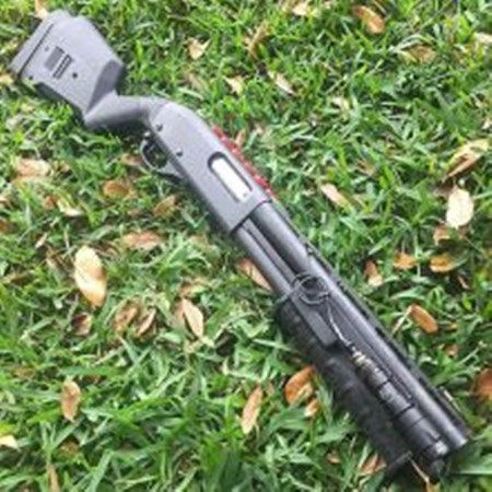 6yj9mga">雷明顿1100霰弹枪,是美国雷明顿公司的一种半自动气动式 a