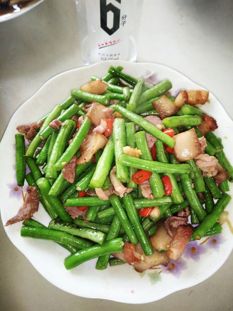 家常豆角炒肉