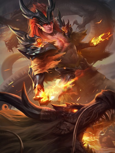  p>火神祝融,游戏《 a target="_blank" href="/item/三国杀/10981"