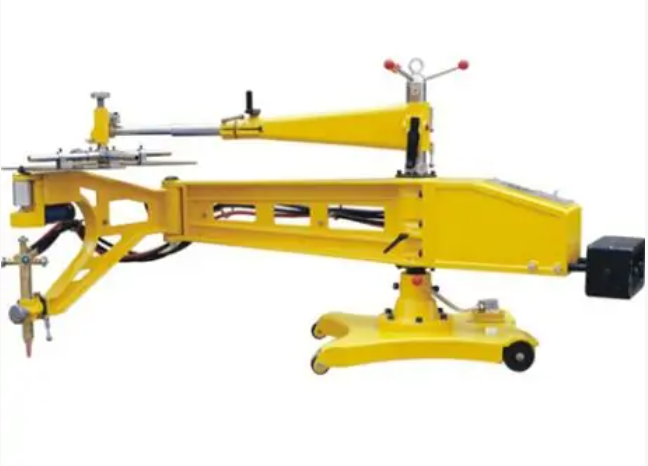  p>仿形气割机是一种按型板靠气切割各种形状的切割机,特别适用于同一