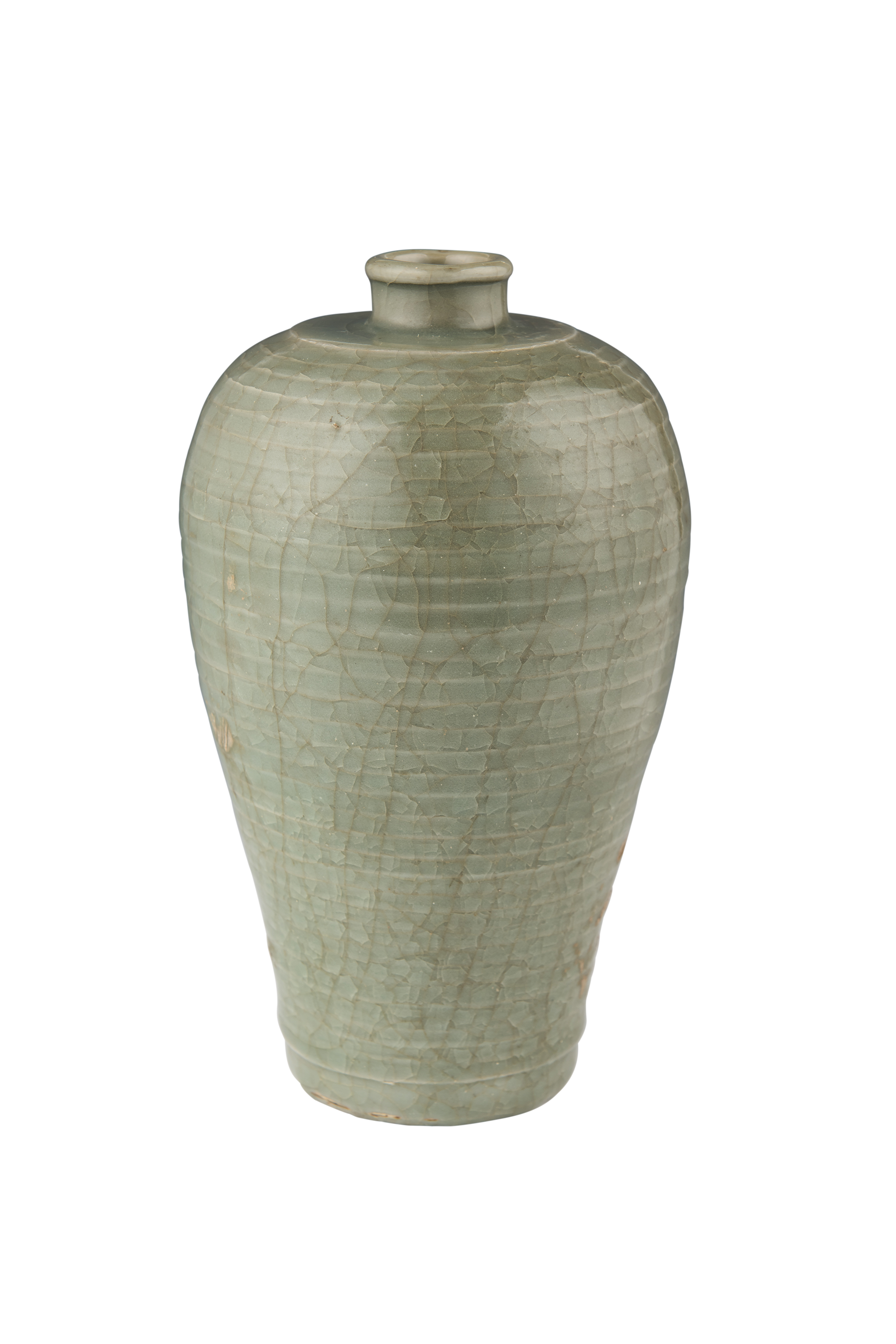 南宋青瓷弦纹瓶