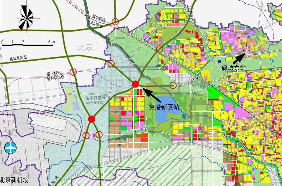  p>廊坊市空港新区紧邻北京新机场,将有机会借力机场,实现跨越式发展