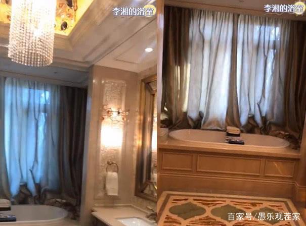 李湘豪宅浴室首曝光，化妆品都是限量版，奢侈生活再引热议！百科ta说 