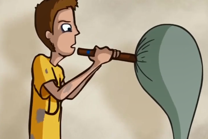 藏着大象的笛子